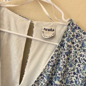 Arula Blue Floral Dress